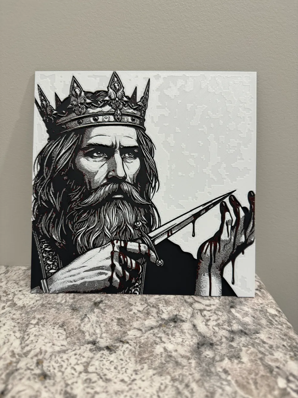 Macbeth - Shakespeare Hueforge by Canadian Gamer HueForge model: Macbeth - Shakespeare Hueforge by Canadian Gamer