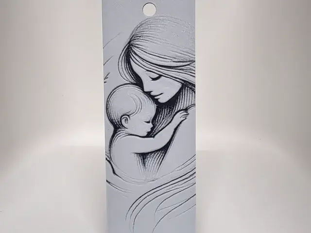 HueForge model: Mum Bookmark by Morganja
