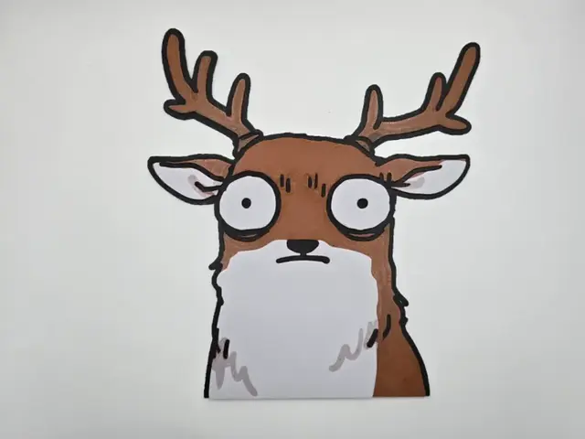 HueForge model: Reindeer blasé by Kactus Fpv