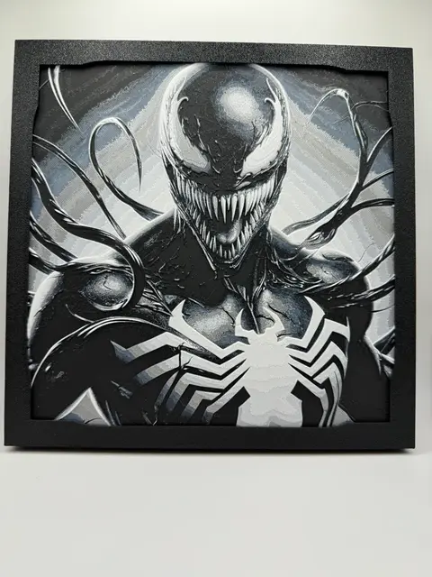 HueForge model: Venom - Marvel Hueforge by Canadian Gamer