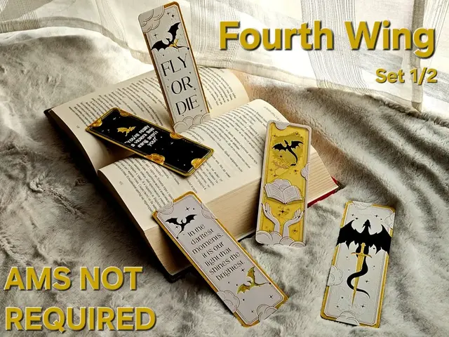 HueForge model: Fourth Wing - Bookmarks Set 1/2 by C3D