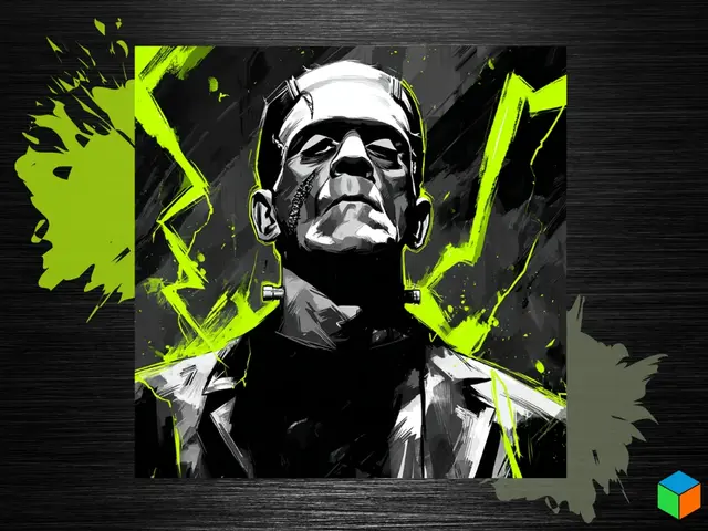 HueForge model: ⚡💚  Frankenstein 💚⚡ by 3D Prints By Vic