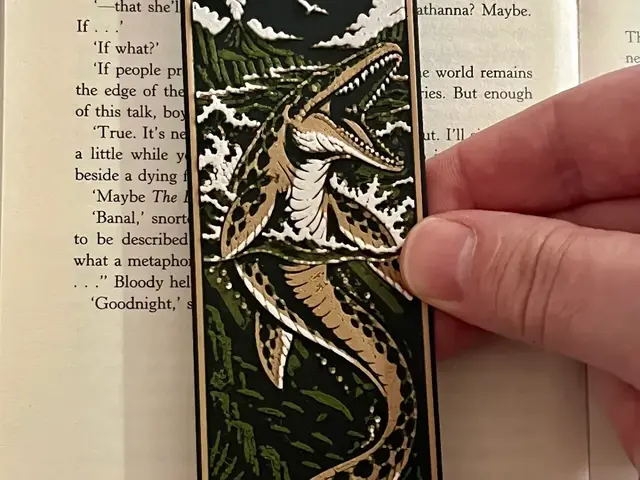 Mosasaurus Bookmark