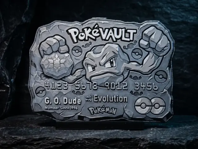 HueForge model: Pokevault Geodude Card by LED