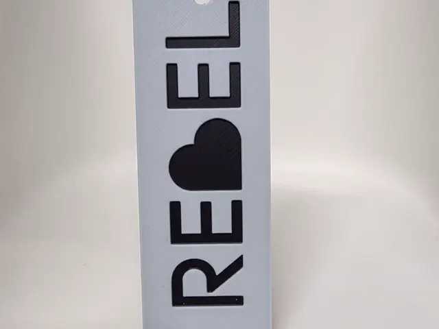 HueForge model: Rebel Bookmark by Morganja