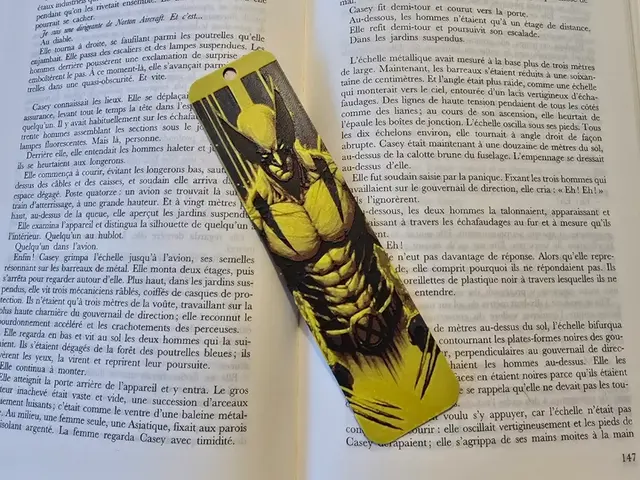 HueForge model: Bookmark Wolverine by Kactus Fpv