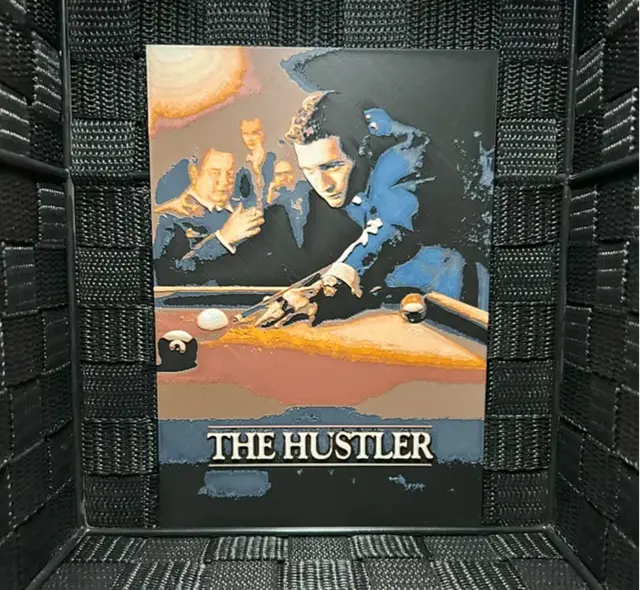 HueForge model: Hueforge Movie Poster -The Hustler - by JoDau