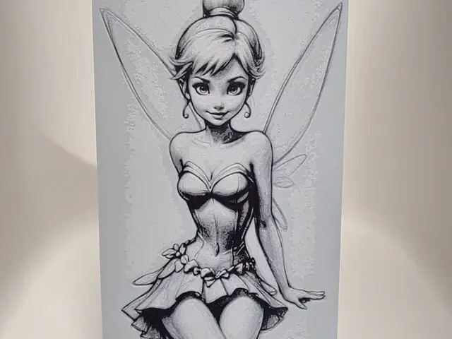 HueForge model: Tinkerbelle Hueforge by Morganja