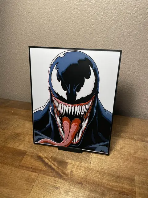 HueForge model: Venom by Cloudy Nostalgia