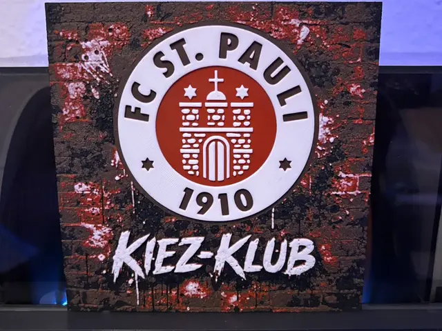 HueForge model: FC St. Pauli 1910 Kiez-Klub Hueforge St. Pauli by Reeftank&more