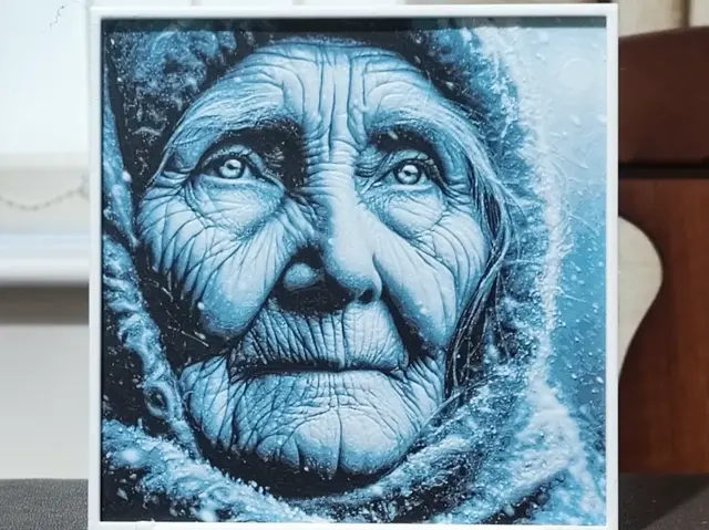 HueForge model: With Age Comes Wisdom - HueForge 3 Color by BoDad
