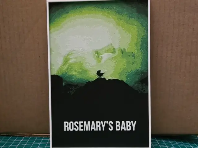 HueForge model: Rosemary's Baby Movie Poster - Hueforge Art by Lumpy3D