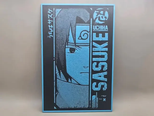 HueForge model: Sasuke Naruto - HueForge by keko