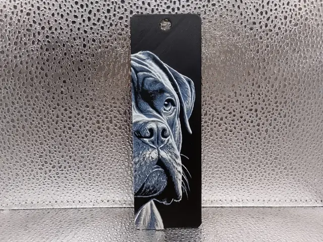 HueForge model: Cane Corso Bookmark – Hueforge by Borishotch Industries