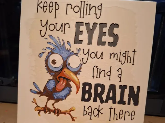HueForge model: Eye roll - Sarcastic hueforge by 3dGlow