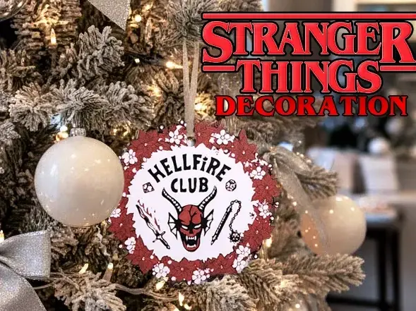 HueForge model: Hellfire Club Stranger things Christmas Decoration by Danz