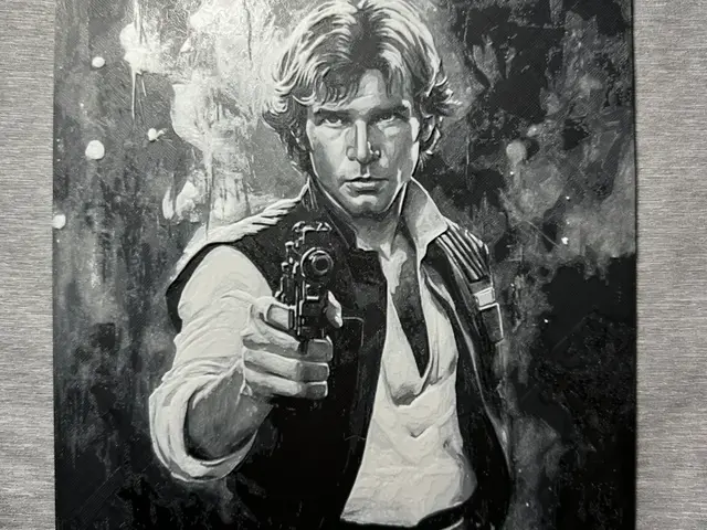 HueForge model: Han Solo Hueforge by Hey Ben