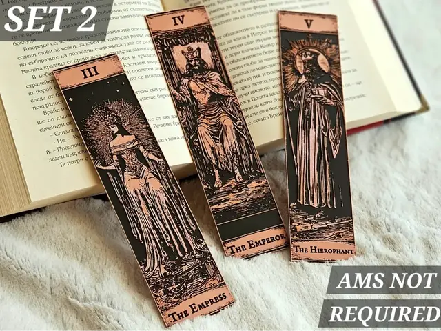 HueForge model: Tarot Bookmarks - (Set 2 Major Arcana) by C3D