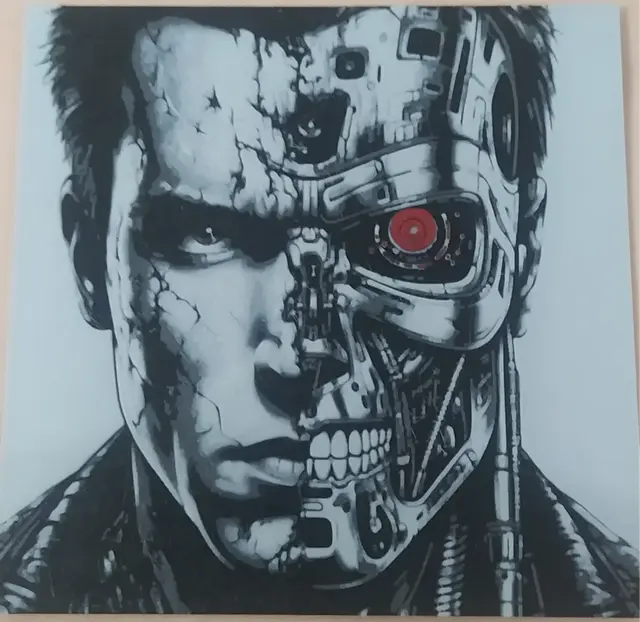 HueForge model: The Terminator by 3Dprintsbar