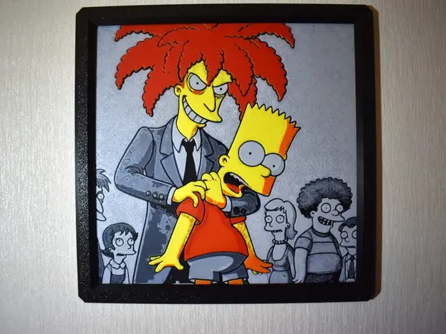 HueForge model: Sideshow Bob Hueforge by Chris B