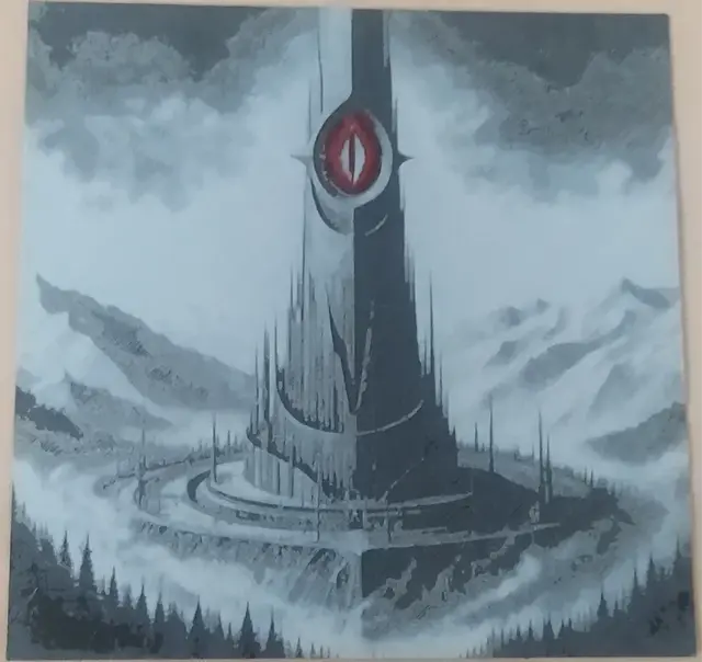 HueForge model: hueforge Barad-Dur Sauron by 3Dprintsbar