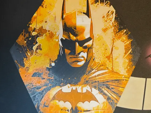 HueForge model: Hueforge Batman honeycomb mode by JGz3DMaker