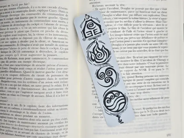 HueForge model: Bookmark 4 elements Avatar by Kactus Fpv