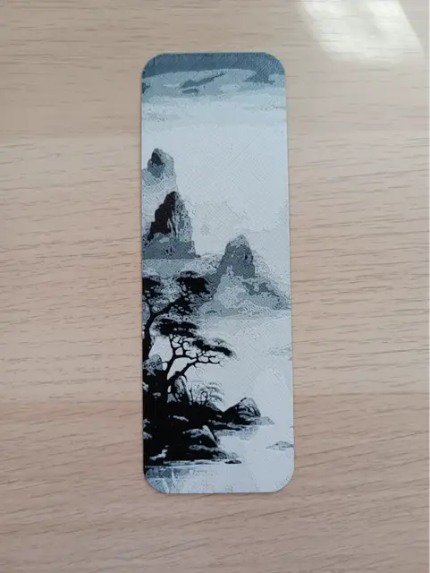 HueForge model: Japanese Landscape 2 Bookmark by Atrus Design