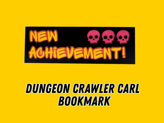 HueForge model: New Achievement - Dungeon Crawler Carl Bookmark by Canadian Gamer