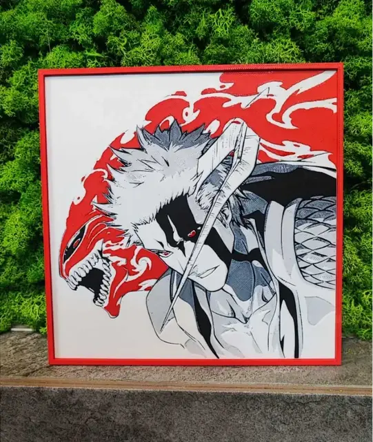 HueForge model: Ichigo's Bankai by Garuda3D