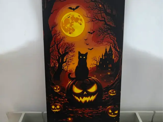 Halloween cat