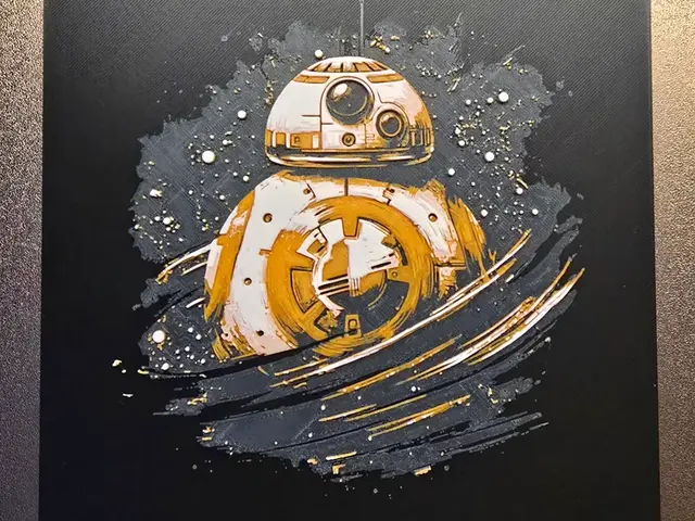 HueForge model: Star Wars - BB8 Hueforge by 3D-Mentiel