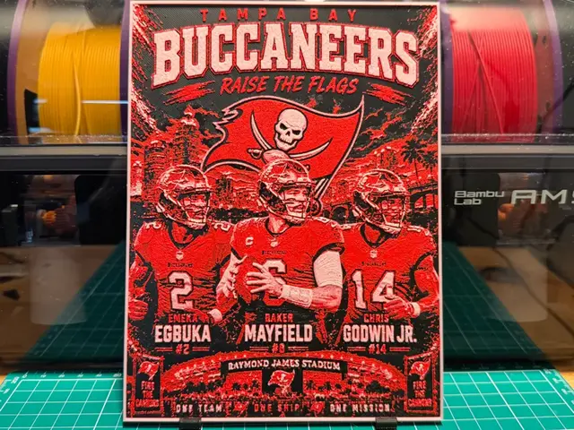 Buccaneers Players Poster