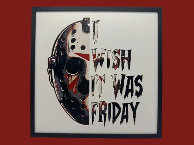 HueForge model: Jason - I wish it was Friday by Canadian Gamer