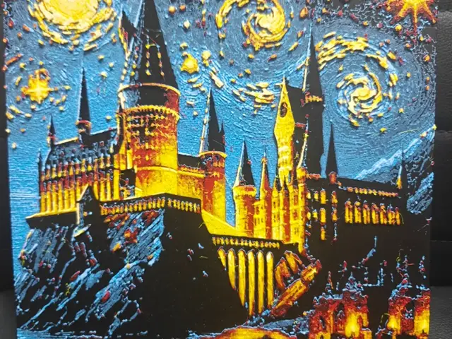 Hogwarts starry night