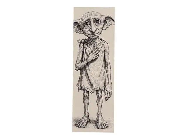 HueForge model: Dobby Bookmark – A Free Elf by The SkyLab 3D