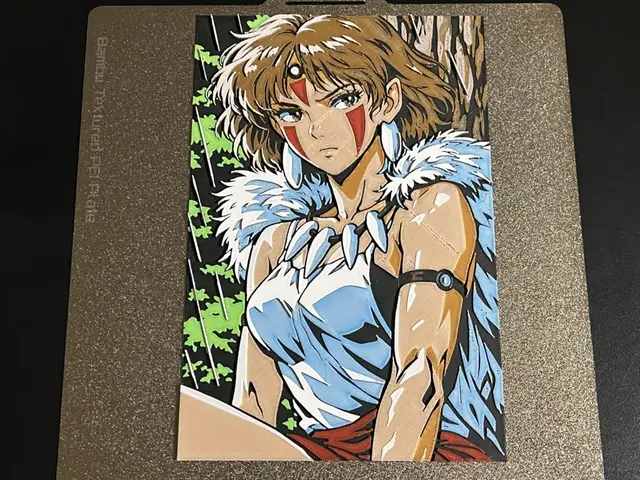 HueForge model: San Princess Mononoke Hueforge by FantasyZ