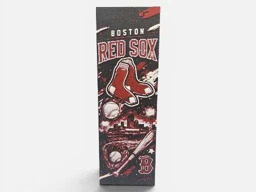 HueForge model: Boston Red Sox 50mm by 150mm Bookmark by MythicHue's