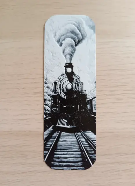 HueForge model: Old Train Bookmark by Atrus Design