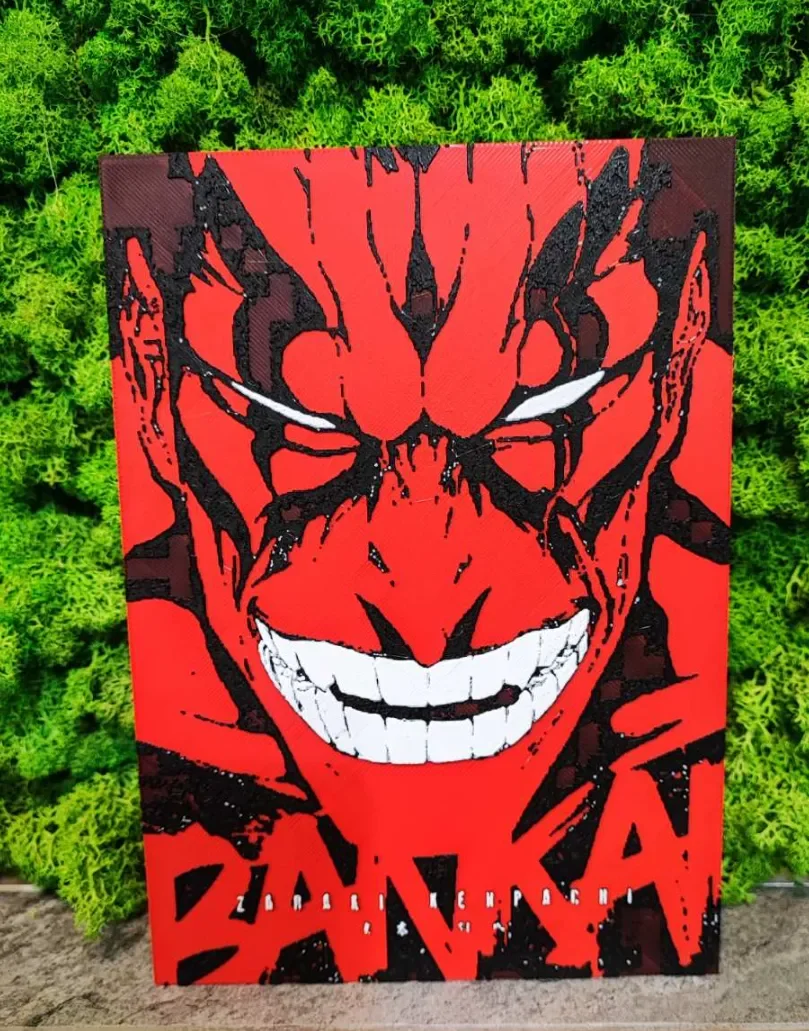 Bankai by Garuda3D HueForge model: Bankai by Garuda3D