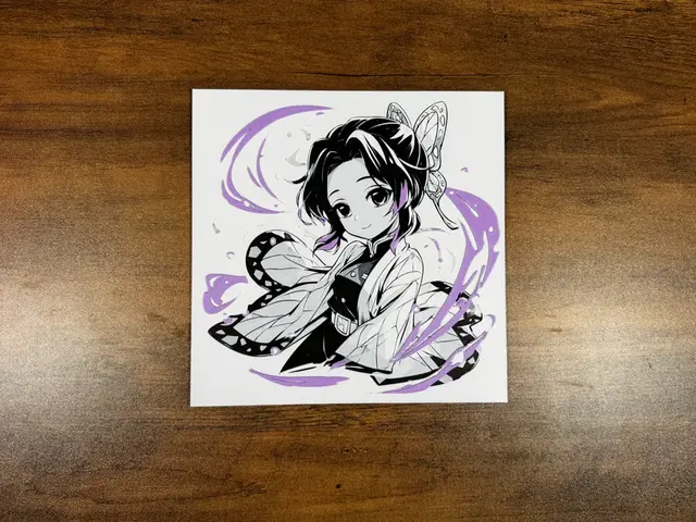 HueForge model: Chibi Shinobu – Serene, Deadly, and Bold by 3D Prints By Vic