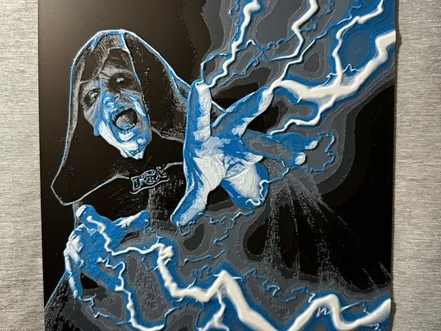 HueForge model: Emperor Palpatine Hueforge by Hey Ben