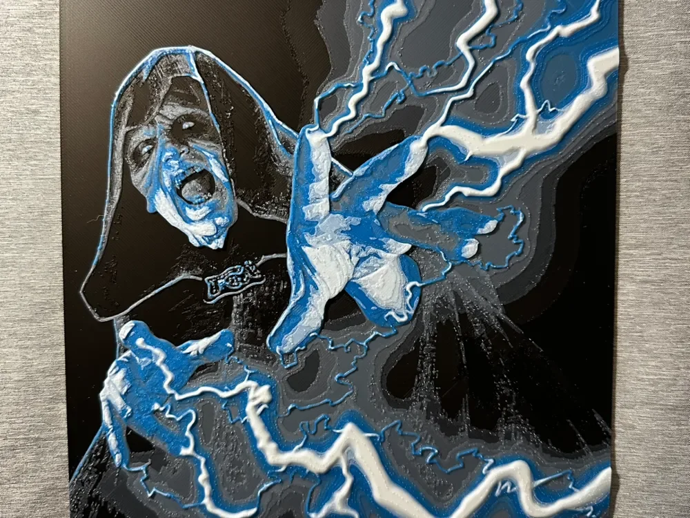 Emperor Palpatine Hueforge by Hey Ben HueForge model: Emperor Palpatine Hueforge by Hey Ben