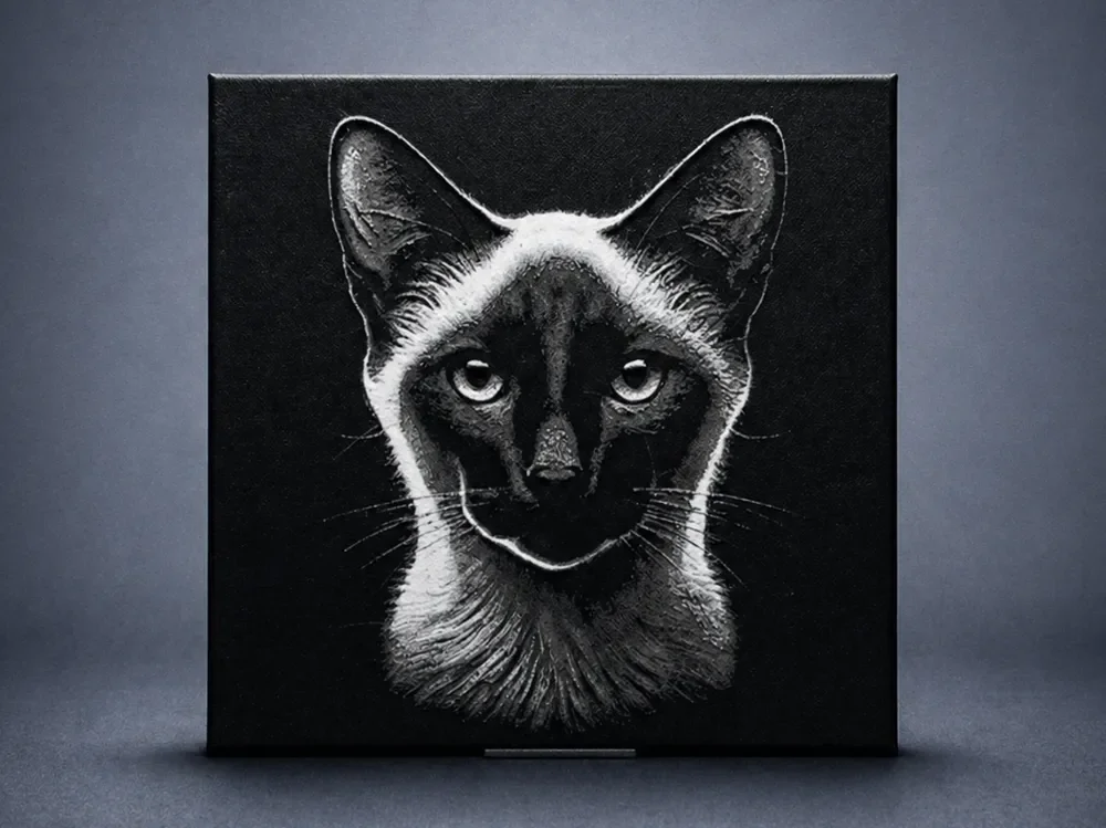 Siamese cat by Aleksandr HueForge model: Siamese cat by Aleksandr