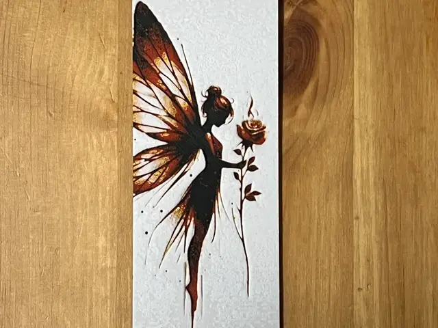 HueForge model: Fairy bookmark by Morganja