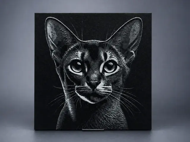 HueForge model: Abyssinian cat by Aleksandr