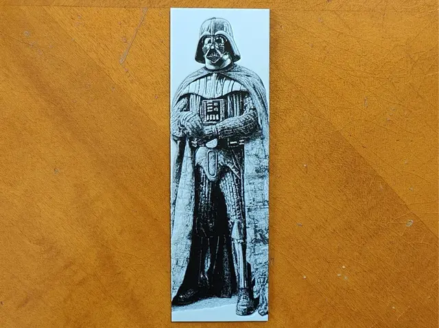 Darth Vader Bookmark - 3 Colours - Hueforge