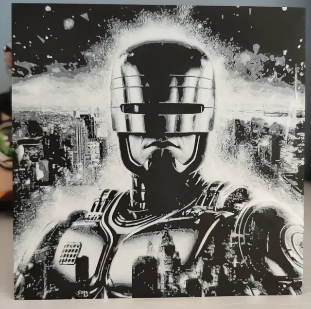 HueForge model: Robocop Face Hueforge by Litolunar
