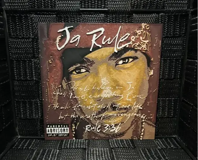 HueForge model: Hueforge Music Poster - Ja Rule Rule 3:36 - by JoDau