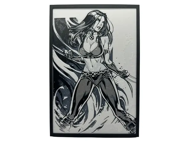 HueForge model: X-23 aka Laura Kinney - Wolverine Hueforge by Canadian Gamer